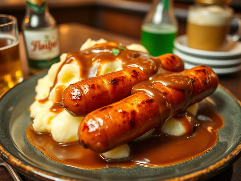 Three-Part Harmony on a Plate: Bangers and Mash at Brian Boru