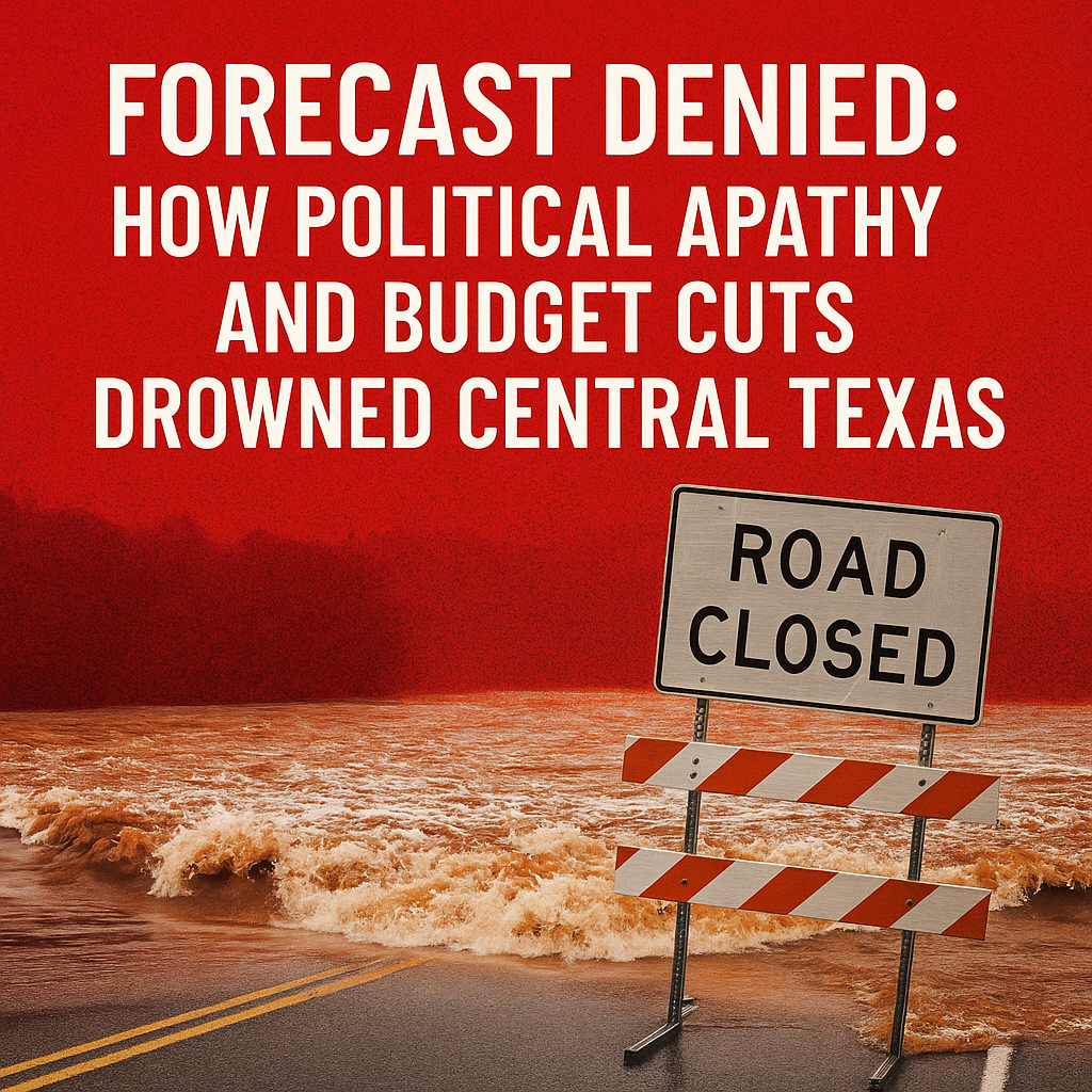 Forecast Denied: How Political Apathy and Budget Cuts Drowned Central Texas