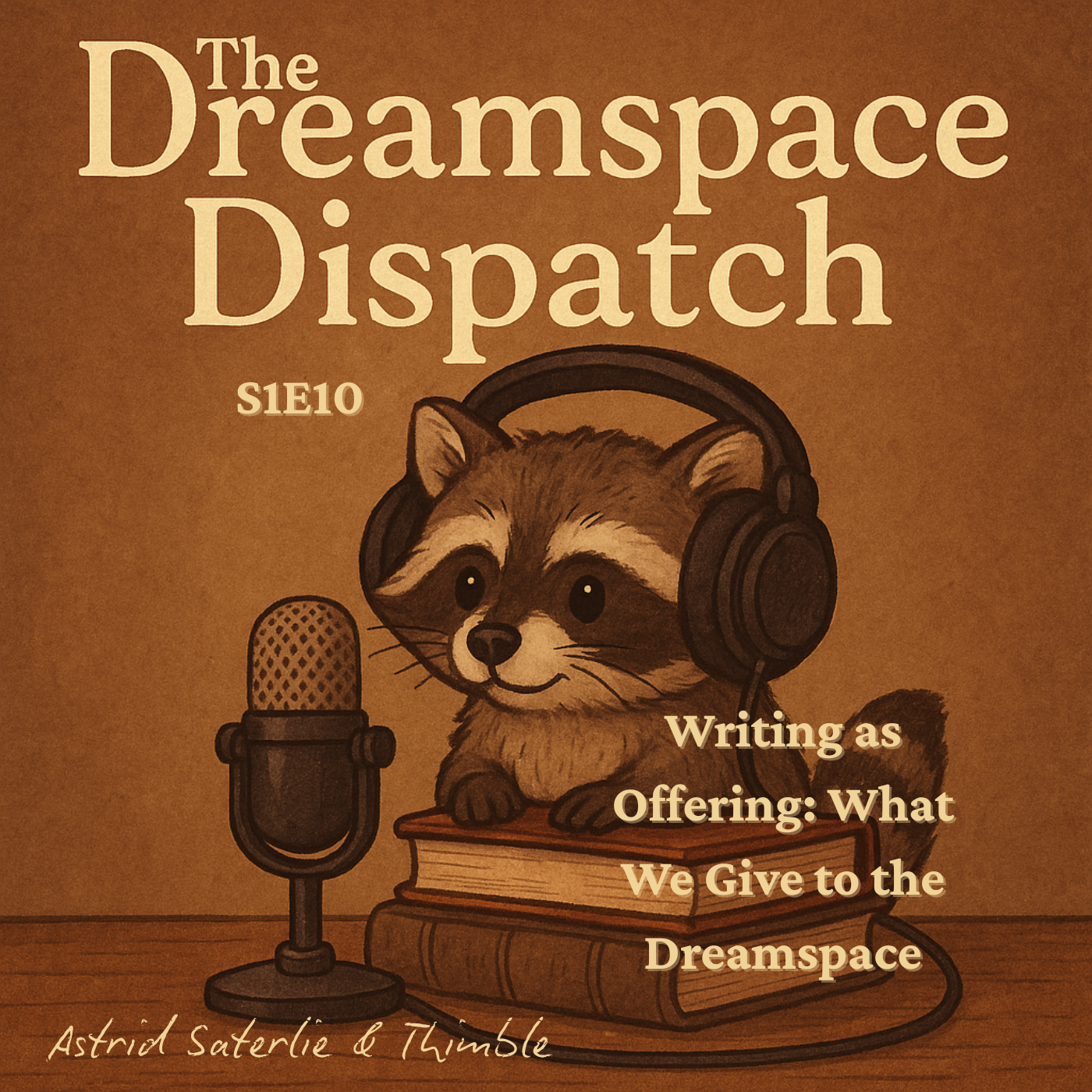 Dreamspace Dispatch (Podcast): Season 1, Episode 10: Writing as Offering: What We Give to the Dreamspace