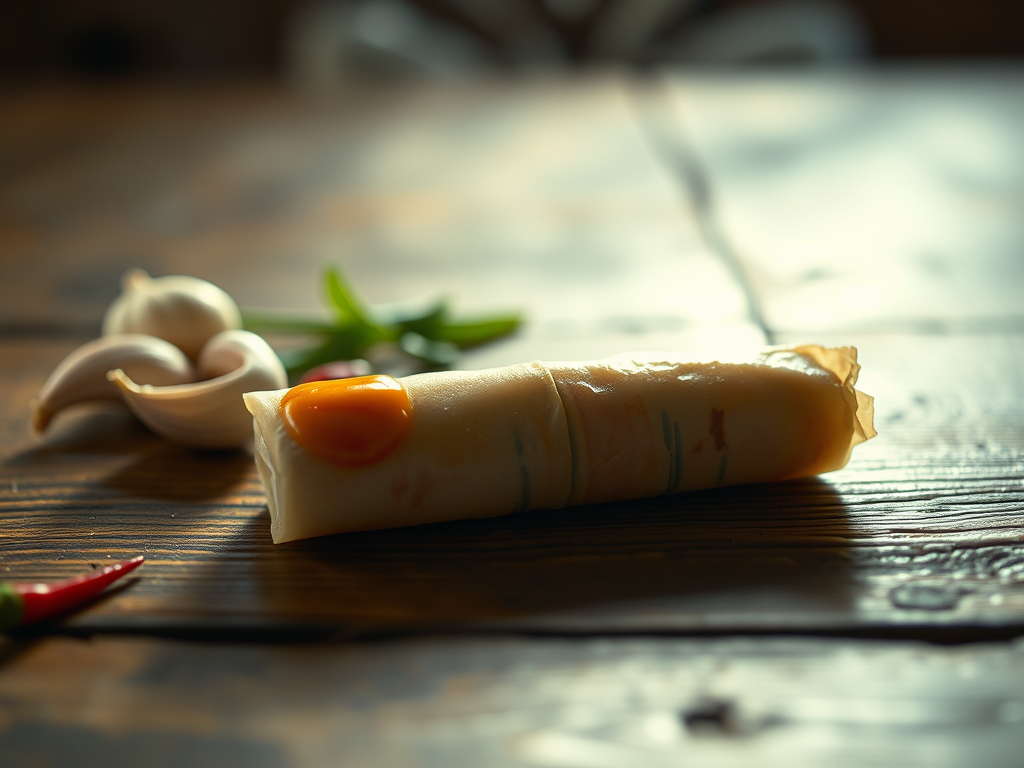 Pantry Psalm: The Last Thai Spring Roll (The Lament of the Final Bite)