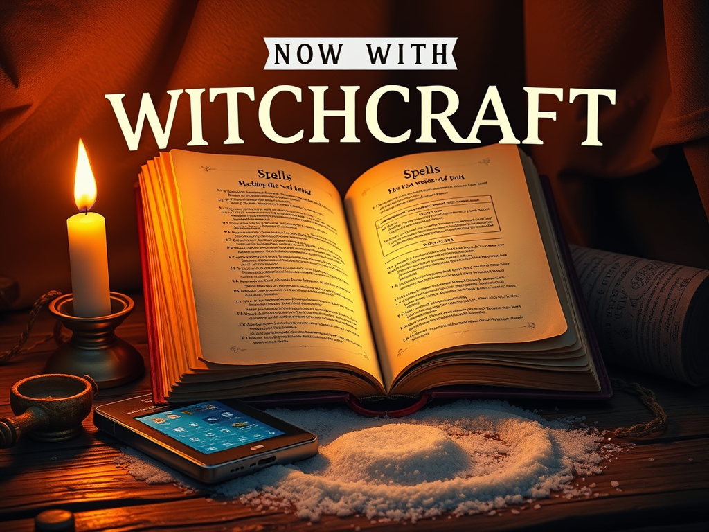 NOW WITH WITCHCRAFT: 7 Secret Spells I Use on My Blog (You Won’t Believe #5)