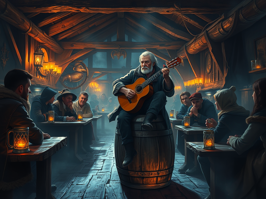 In the Tavern: The Bard Sings of Exhaustion